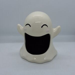 Target Bullseye's Playground Halloween Ghost Open Mouth Candy Dish Sponge Holder